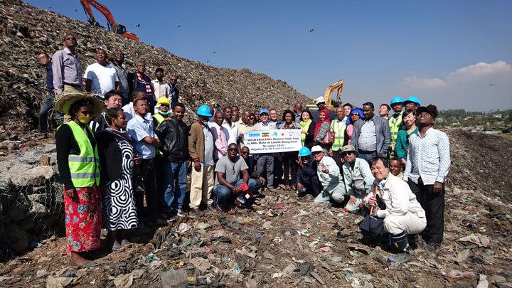 Safe Management of Landfill in Addis Ababa by JICA & UN-Habitat